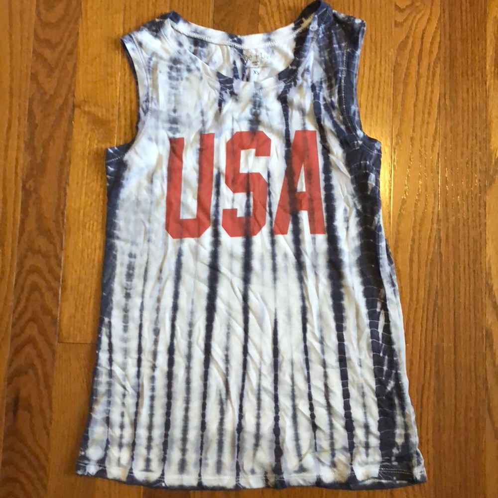 Tie-Dye USA Tank-Top